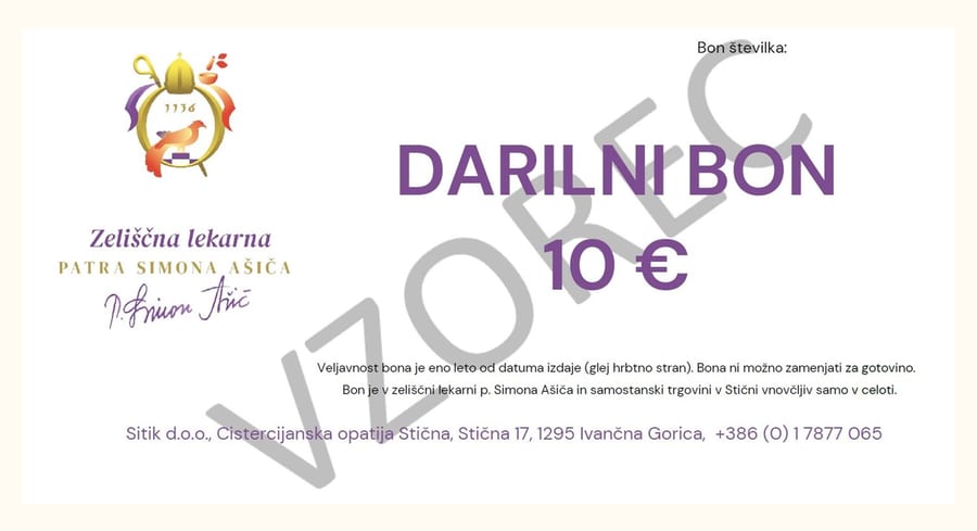 Darilni bon za 10 €